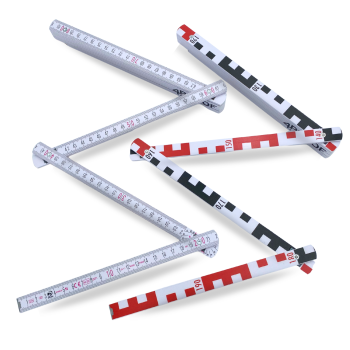 Holzglieder-Maßstab 4proof 1407 GEO weiß