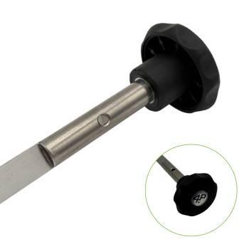 Preview: 4proof Flachelektrodenpaar 300 mm Einsteck-Elektrodenspitzen - incl. Griffstück