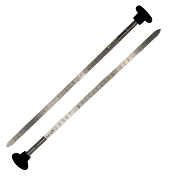 4Proof Flachelektrode mit Skala 2 Stück 300mm